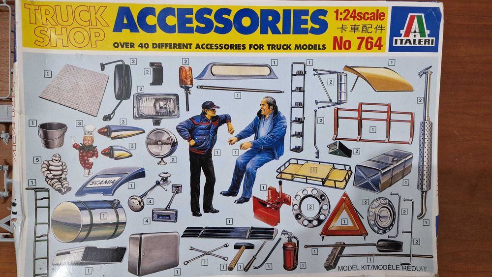 Modelismo Kit Acessórios para camião 1:24
