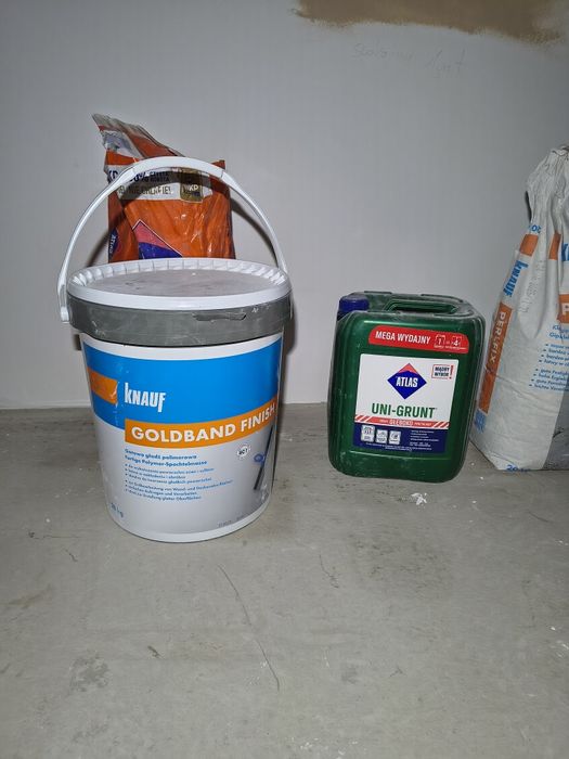 Uni grunt atlas, klej perlfix, siatka elewacyjna, zaprawa cekol zw-40