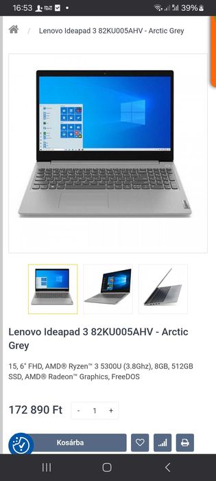 Lenovo ideapad 3
