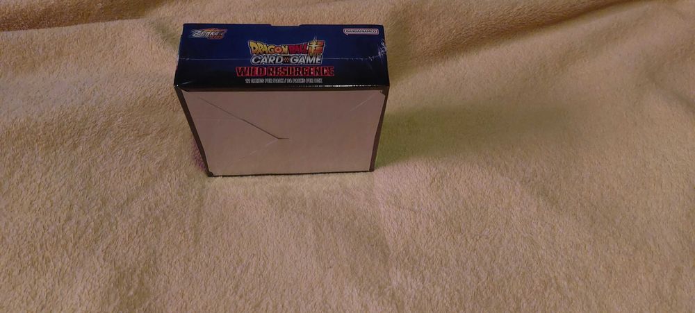 Dragon ball super card game wild resurgence box