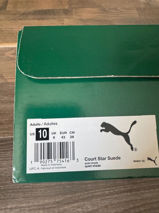 Кросівки Puma, 43 розмір, сірого кольору, оригінал, нові