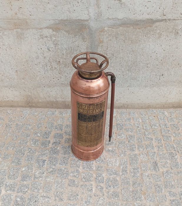 Antigo extintor americano The Buffalo Chemical Fire Extinguisher Co.