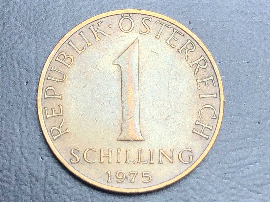 Áustria 1975 - 1 Schilling Alumínio
