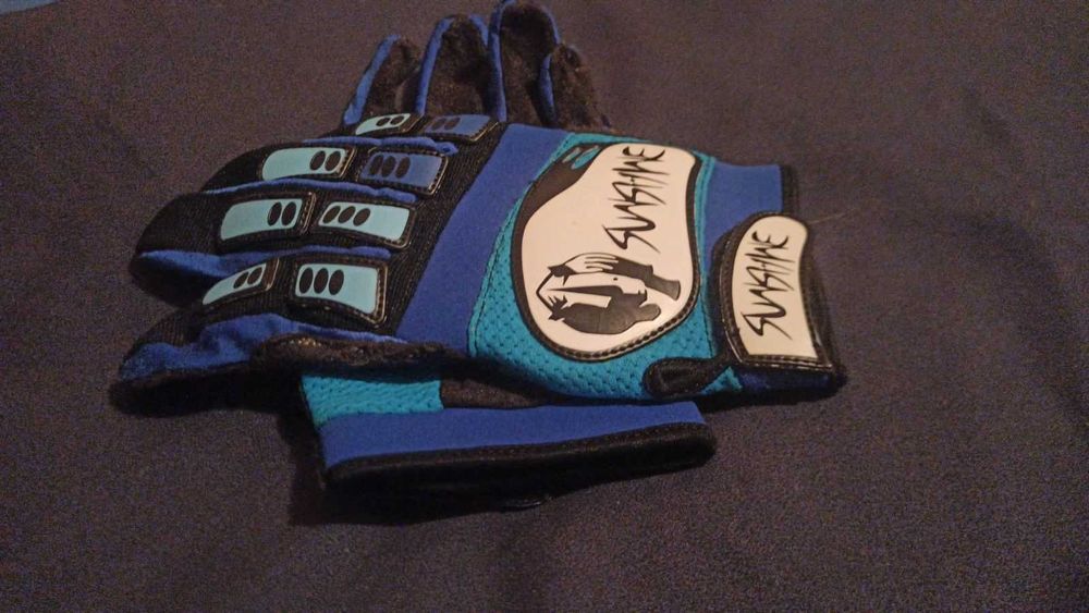 Велоперчатки для кроса перчатки Sunshme!!