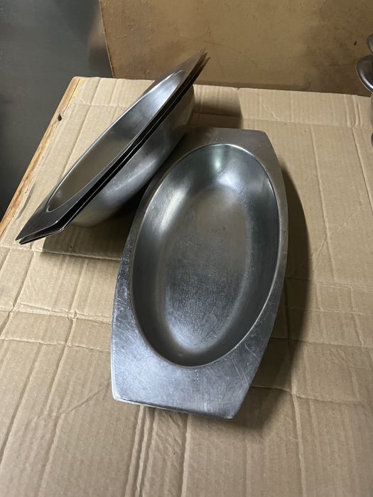 Taças ovais fundas de servir conjunto de 8 unidades