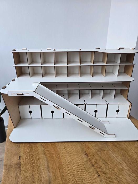 Гараж паркінг для машинок, дитяча парковка, дитячий хотвілс монстртрак