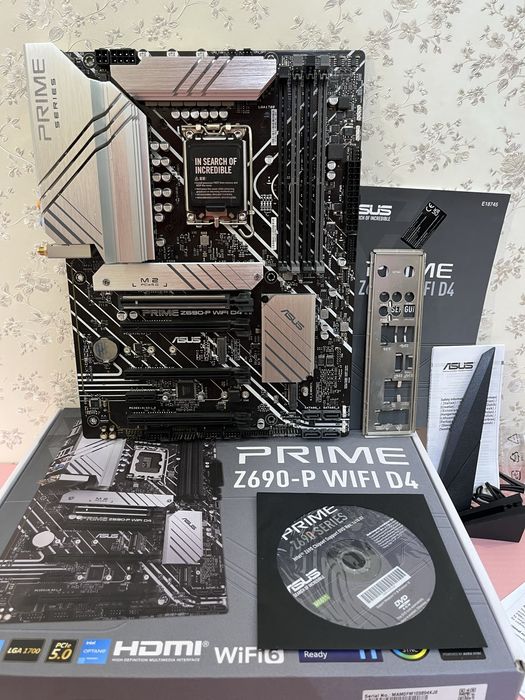 Материнська плата Asus PRIME Z690-P D4