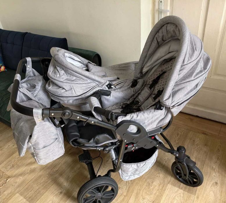 Wózek dla bliźniaków „KacBru”