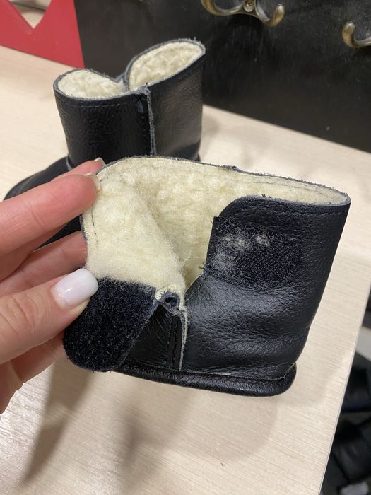 Кожані уггі на мякій підошві 11 см