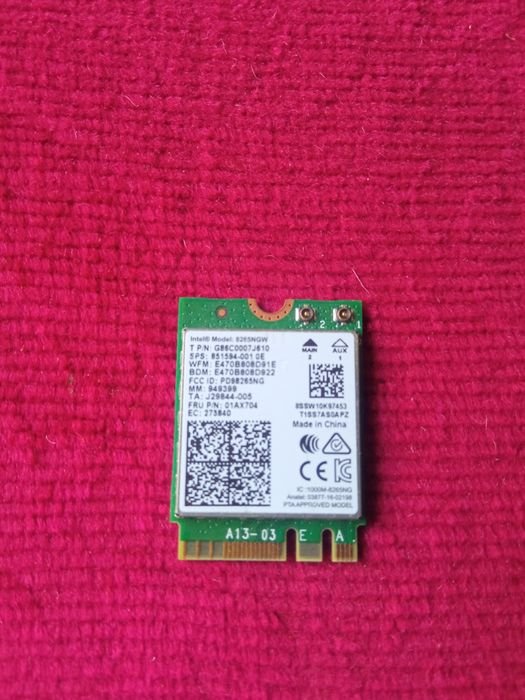 Wi-fi модуль Intel для ноутбука