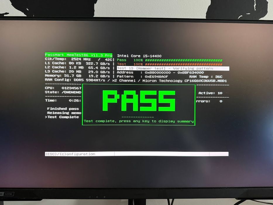 Оперативна пам'ять Crucial Pro RAM DDR5 DIMM Kit 2x16GB 6000MHz CL36