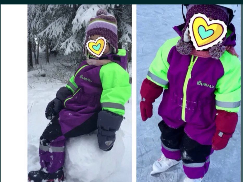 комбинезон фирма Hulabalu мембрана 3000.  полукомбинезон штаны девочке