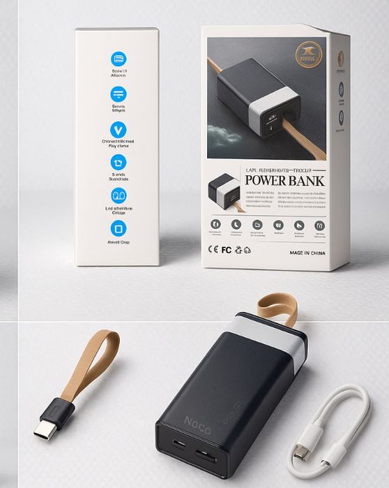 Павербанк Power Bank Hoco 40000 mAh