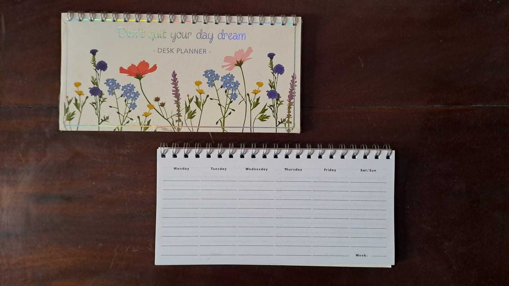 Desk Planner novo embalado