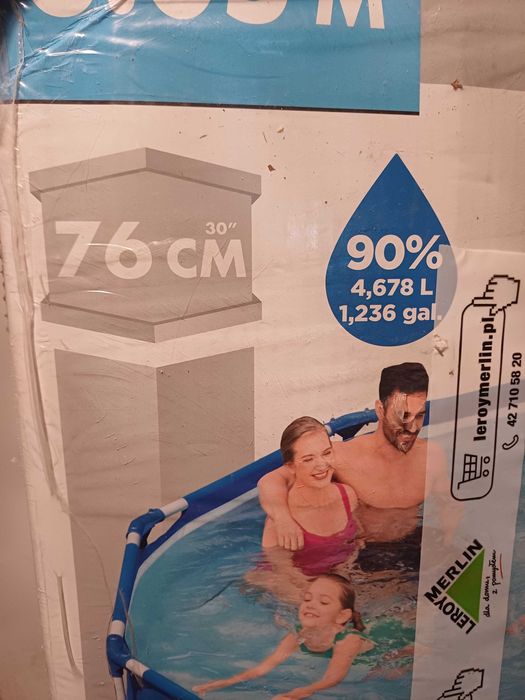 Basen Steel Pro Bestway 305 x 76 cm plus pompa . Nowy