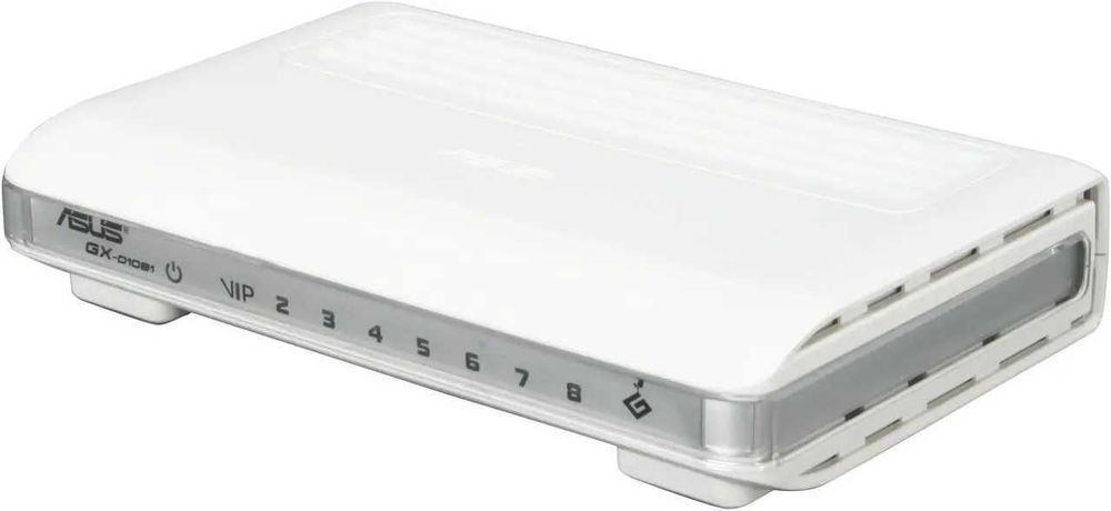 Switche ASUS Gigabit GX-D1081 8port i 100Mbit FX-D1162 16port