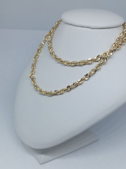 Złoty łańcuszek 585 długość 45 cm
