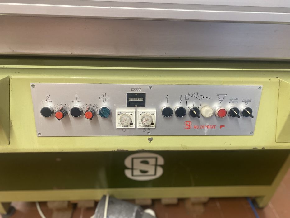 Maquina serigrafia semi-automatica Novaprint P70x100