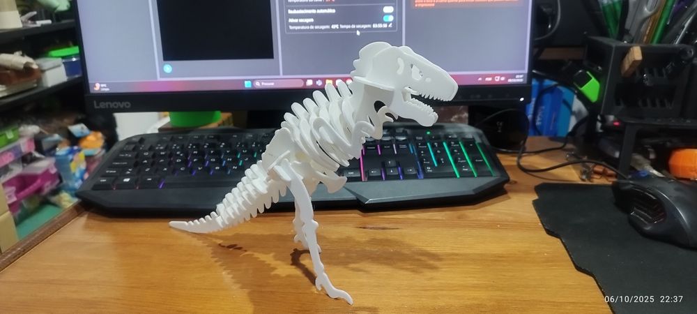 Puzzle 3d dinossauro T-rex434321182164275202