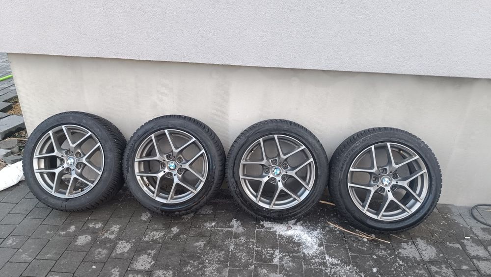 Alufelgi Borbet Y 17" 5x120 BMW x1 nowe opony 2024