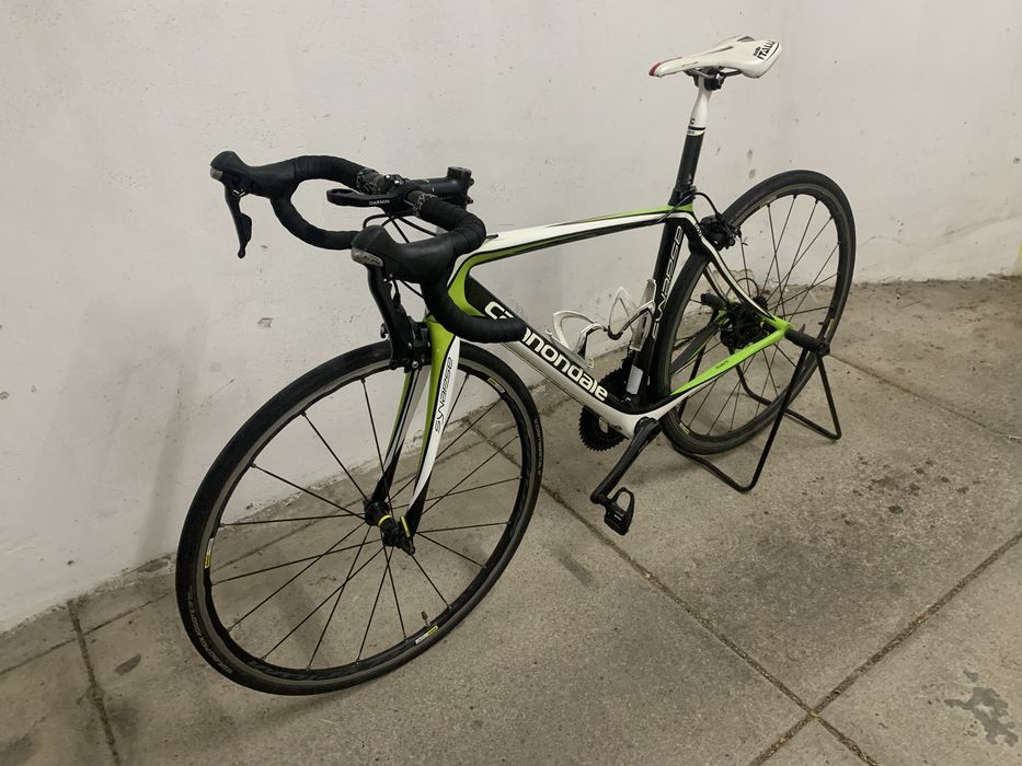 Cannondale Synapse Carbon (Tam. M) — Como Nova — Upgrade Rodas Mavic Ksyrium