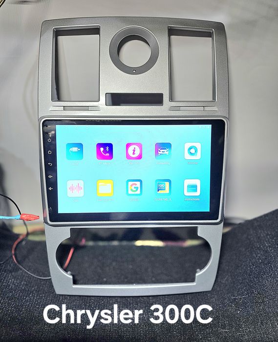 Rádio Chrysler 300C Android 14 com GPS