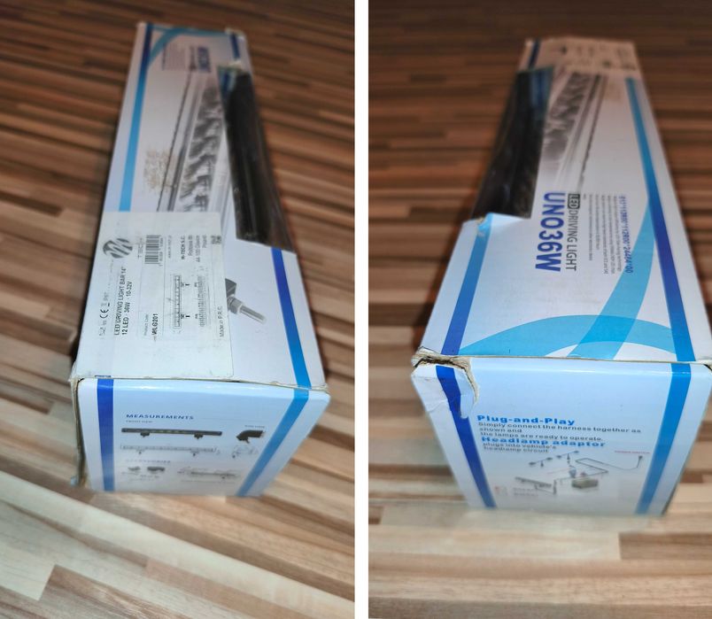 Lampa Dalekosiężna Led Homologacja WLO201