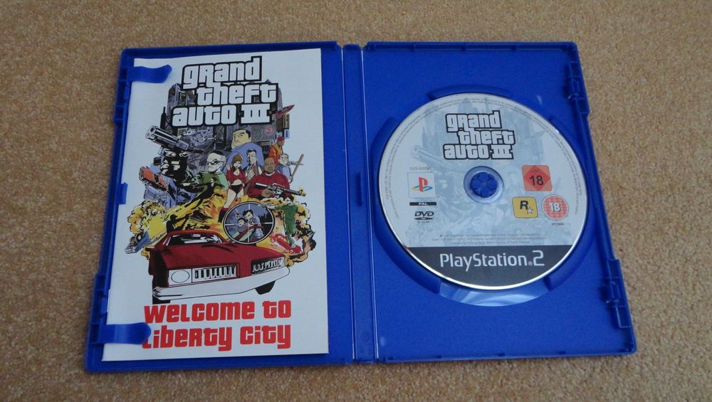 -NOVO- jogo GTA3 PS2 Grand Theft Auto III para Playstation2 GTAIII