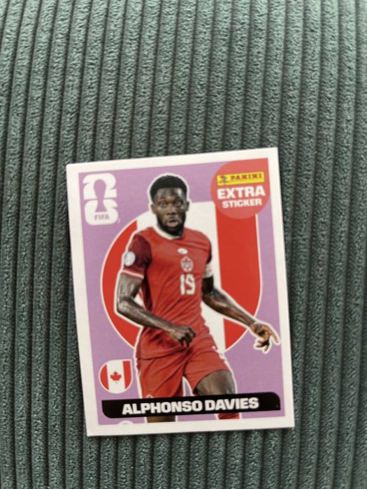Cromo Extra Sticker ALPHONSO DAVIES