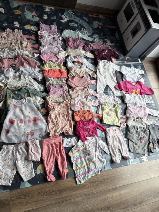 Ciuszki/ ubranka paka dla dziewczynki 62
