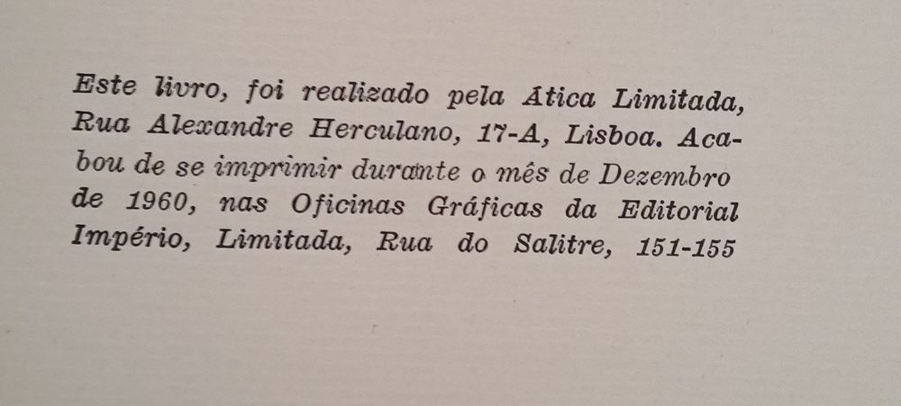 Ruy Cinatti Ano 1969 Nós não somos deste