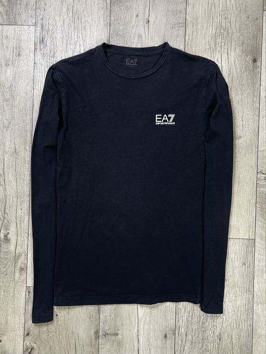 Emporio Armani кофта лонгслив M размер черная