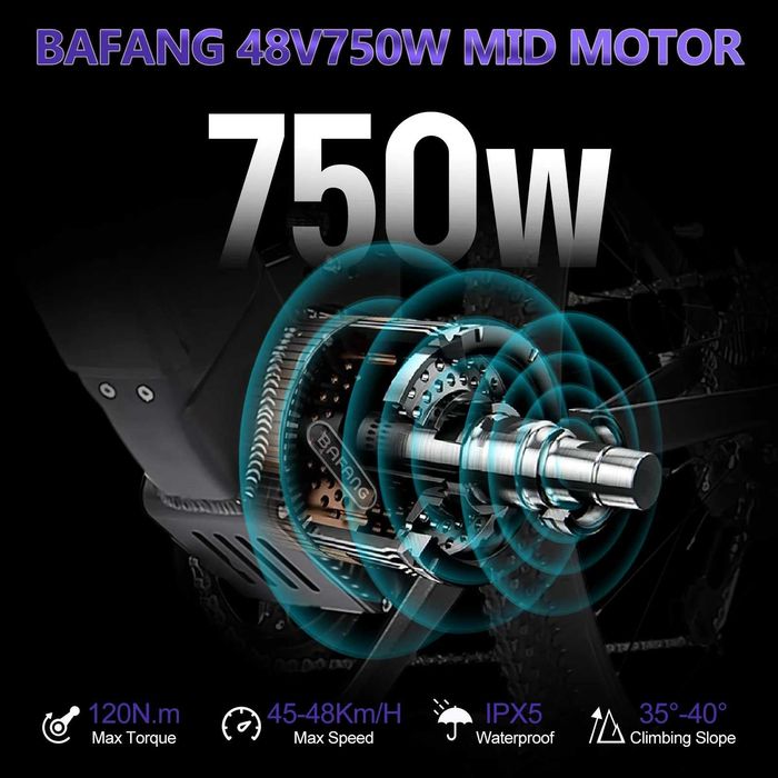 Pojazd  Elektryczny Bafang BBS02B 20Ah VARSTROM  48V 27.5"