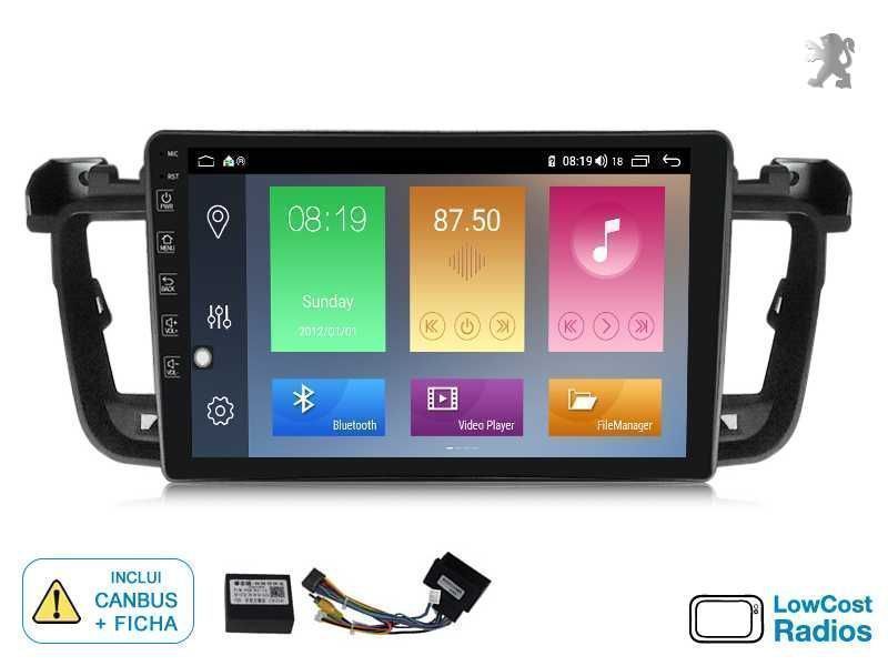 (NOVO) Rádio 2DIN ANDROID 9" Polegadas • Peugeot 508 • GPS WIFI APPS | CARPLAY • ANDROID AUTO