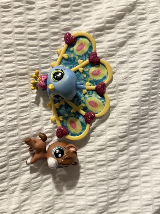 Фігурки Littlest Pet Shop Преміум Павич Рой і Поні / Набір LPS Hasbro оригінал