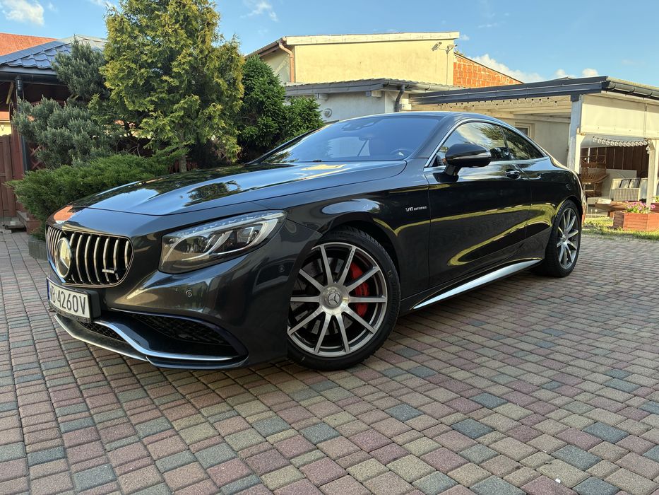 Mercedes Benz klasa S coupe 63AMG Salon Polska przebieg 183tys.