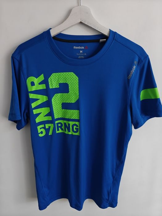 Reebok koszulka sportowa krótki rękaw t-shirt męska M