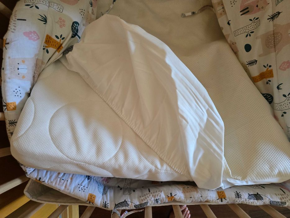 SNIGLAR Berço IKEA,faia+Colchão +capa protectora