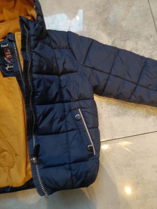 Kurtka zimowa granatowa 104