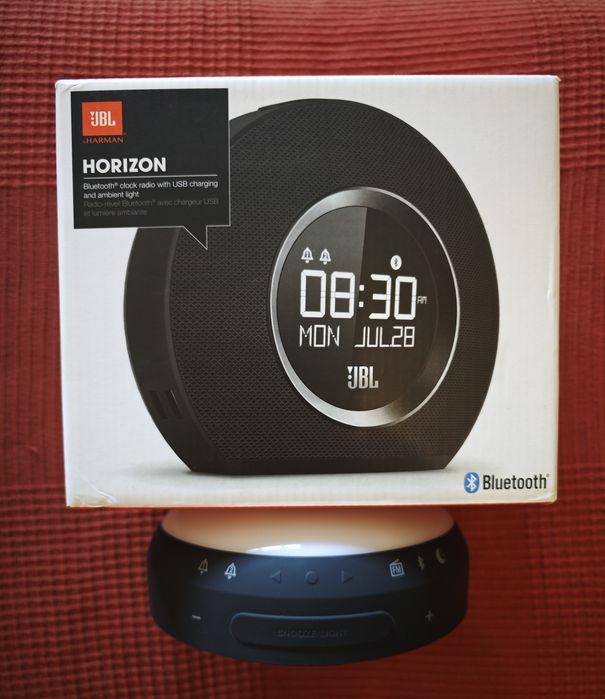 Rádio/Despertador JBL Horizon - Novo