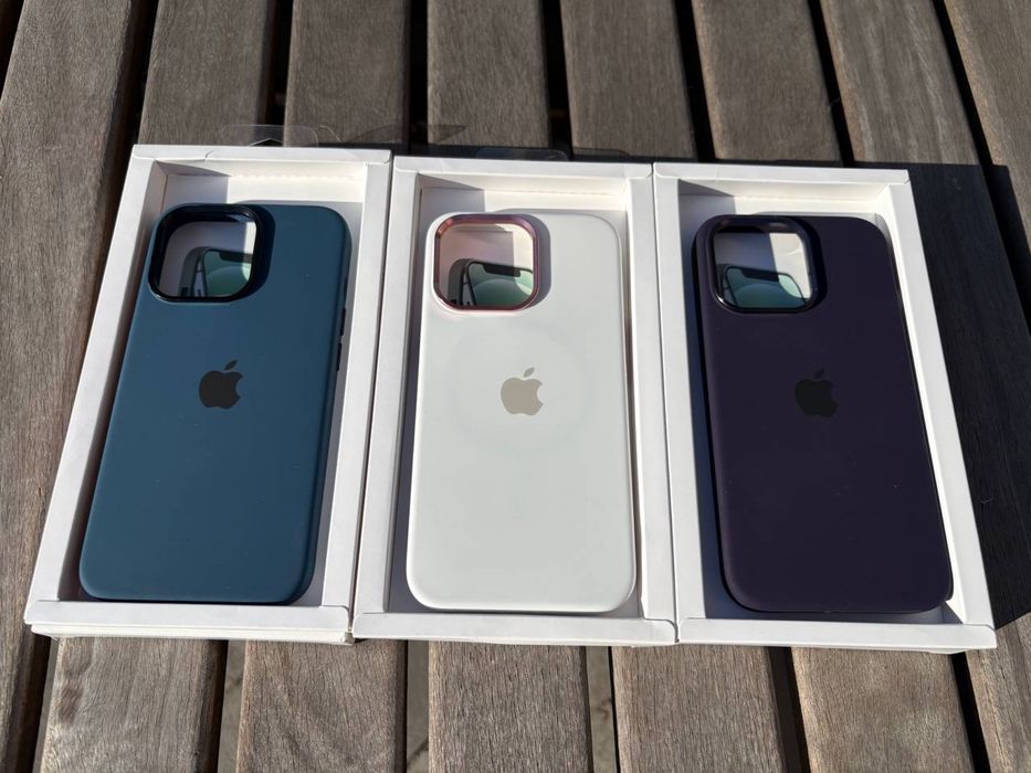 Silicone Case MagSafe з металевою рамкою для iPhone 13 Pro | 3 кольори