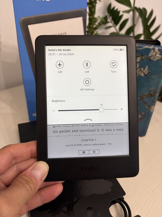 Kindle (10th Generation) | Stan Idealny + Etui