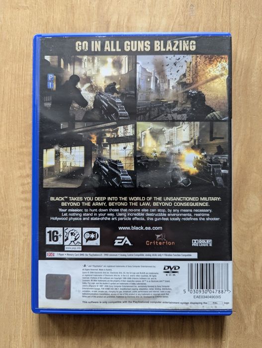 Black PlayStation 2