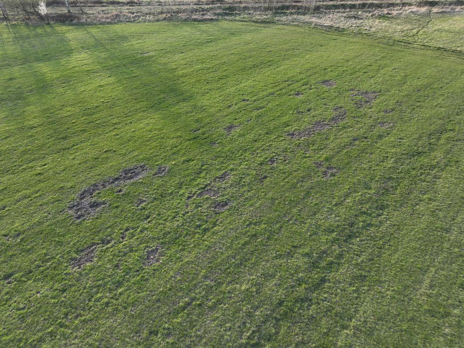 Dokumentacja szkód w uprawach, szkód łowieckich dronem + mapa