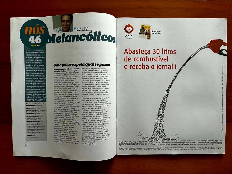 Revista Nós 46 - Melancólicos