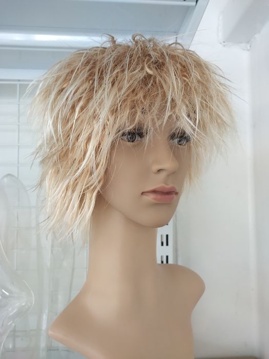 Peruka krótka dwukolorowa