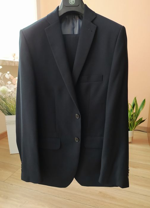 Garnitur męski młodzieżowy 178/182/92/80 S/M 46 studniówka wesele