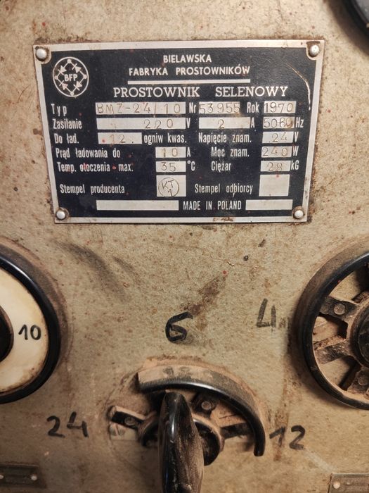Prostownik selenowy BMZ-24