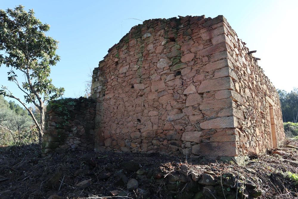Quinta de 3,6 hectares com ruínas e terreno urbano em Alcaide