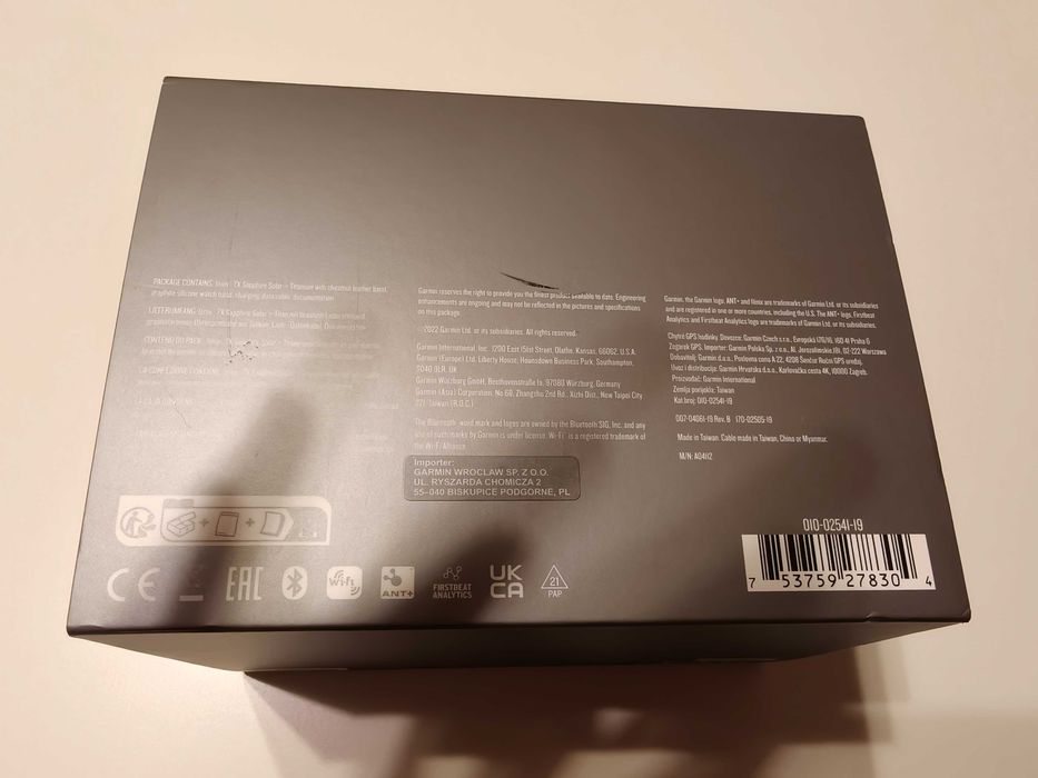 Garmin Fenix 7X Sapphire Solar